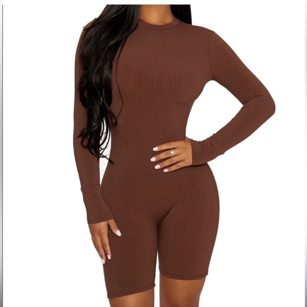 New Naked Wardrobe - SHORT &‎ SNATCHED ROMPER in black XSmall